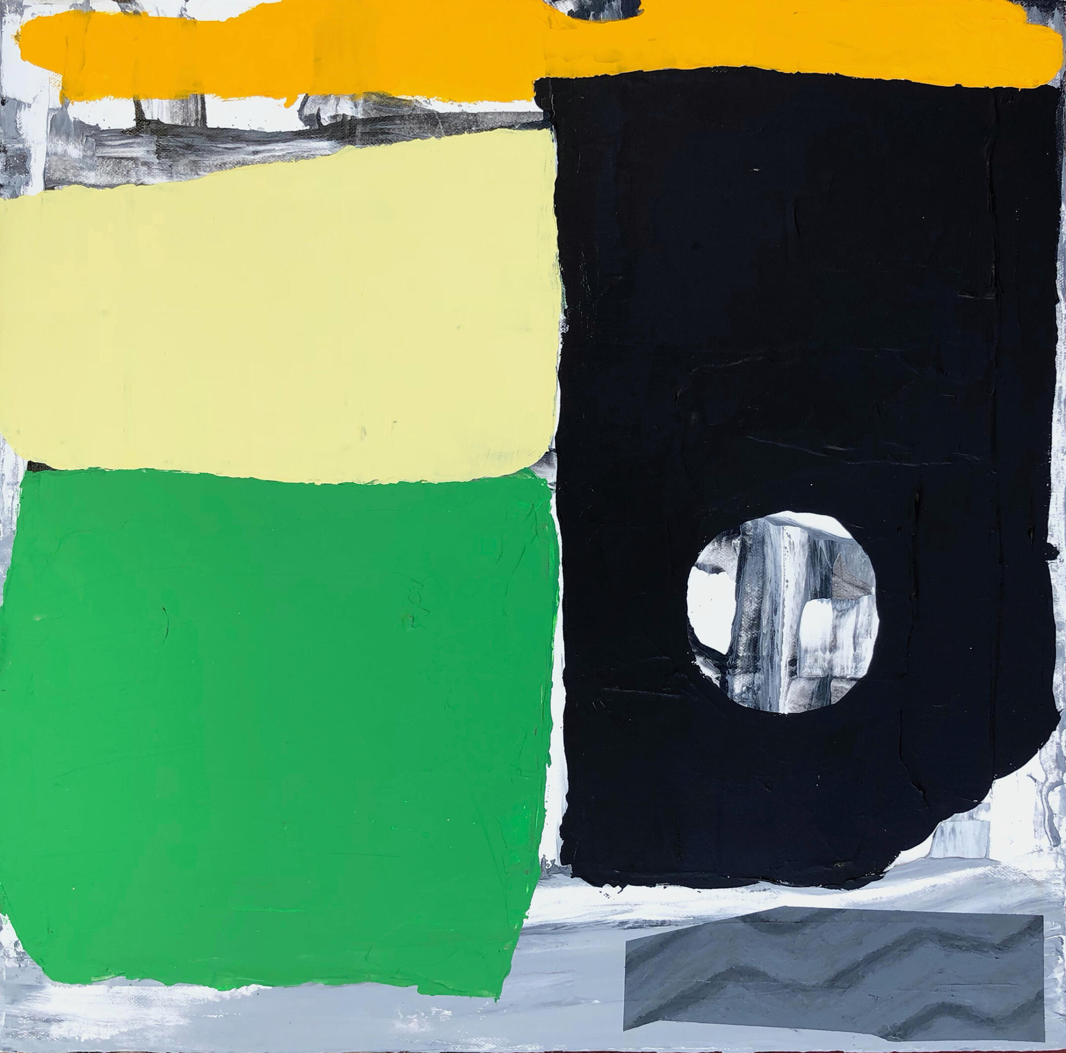Reflection abstract painting