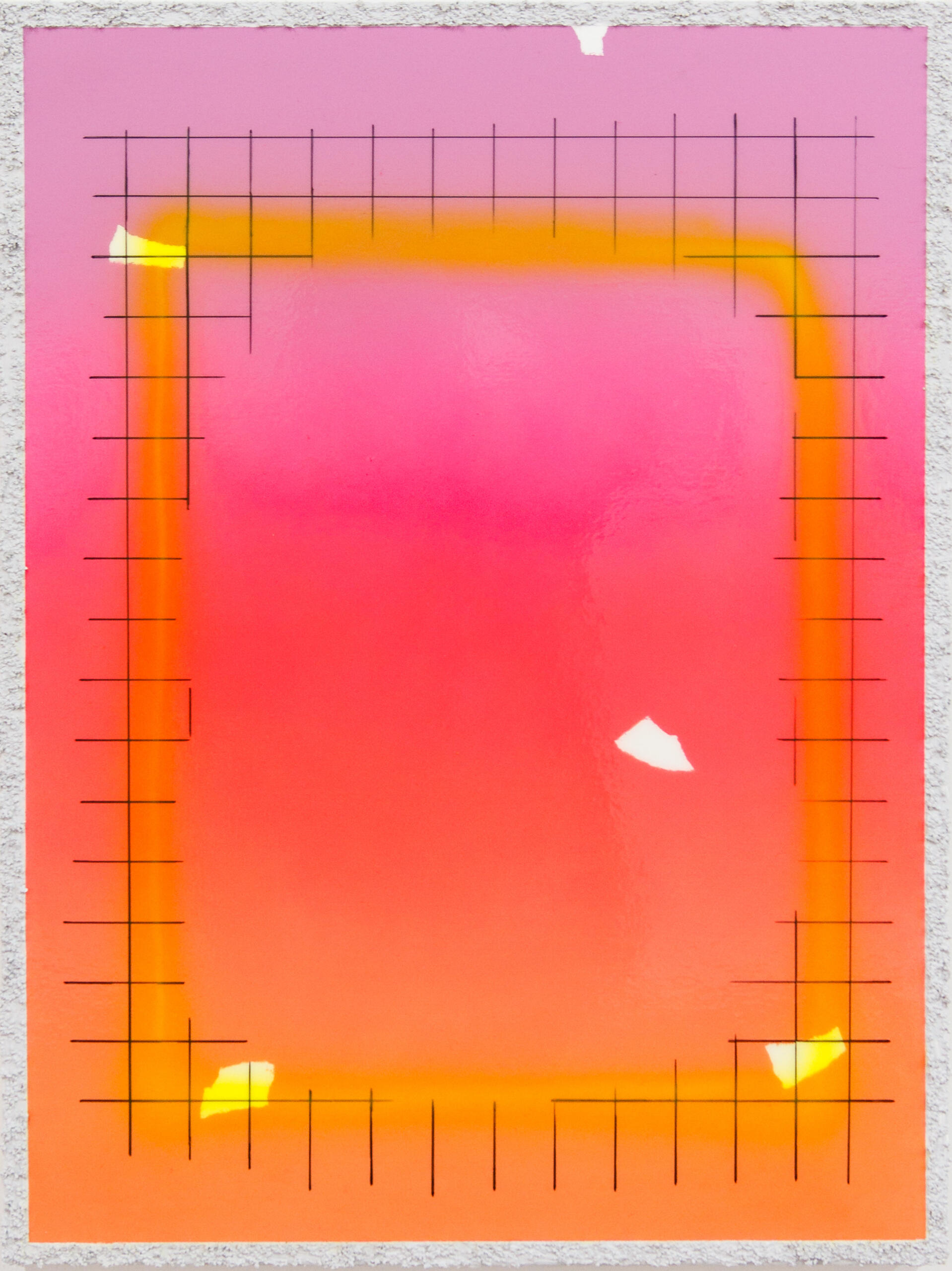 Reflection abstract painting