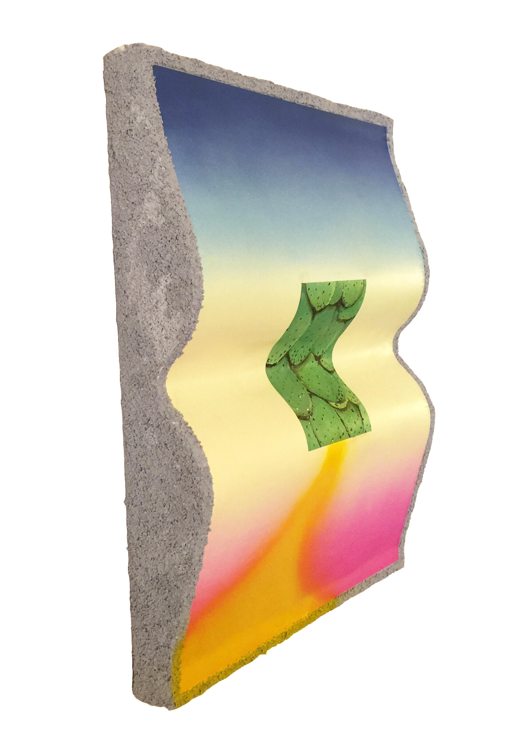 Reflection abstract painting